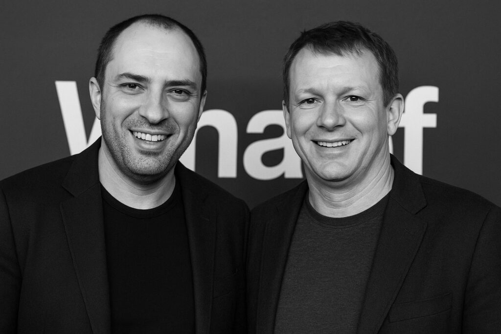 Foto di Jan Koum e Brian Acton