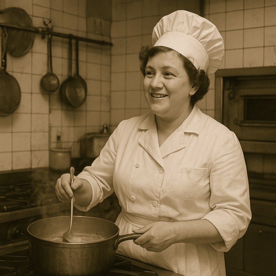 Julia in Le Cordon Bleu