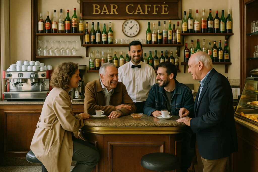 Bar italiano, l’ispirazione per la visione di Starbucks di Howard Schultz.
