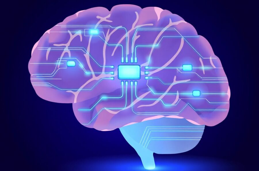 Rappresentazione creativa della mente analitica e innovativa tipica dell’Asperger.