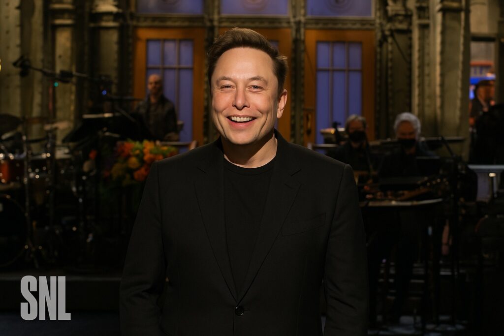 Elon Musk annuncia pubblicamente di avere la sindrome di Asperger durante il Saturday Night Live.