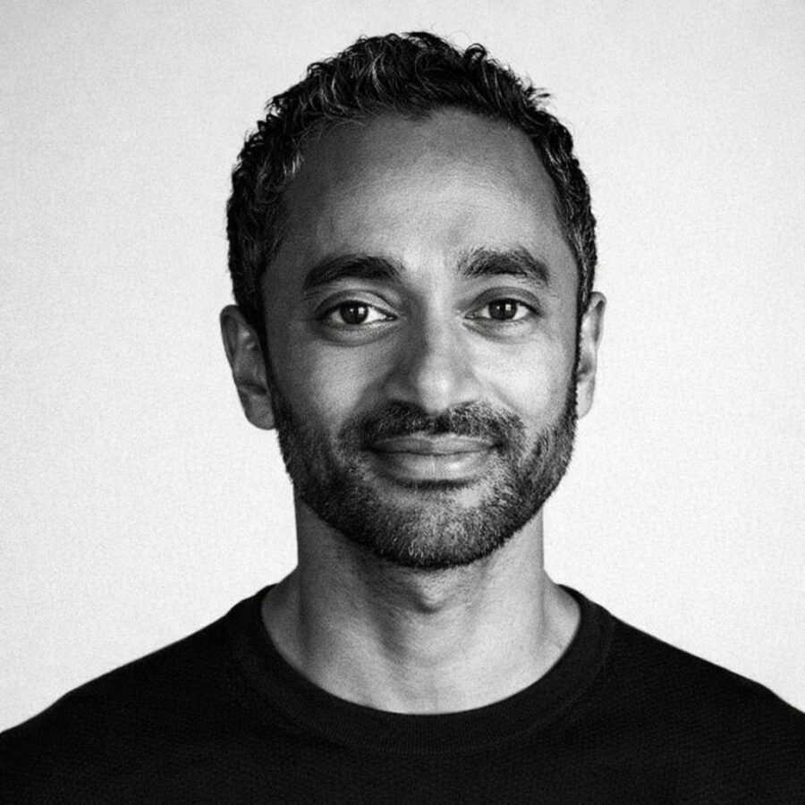Ritratto di Chamath Palihapitiya, investitore e imprenditore tecnologico, noto per le sue frasi su innovazione, finanza e visione strategica – Il Meglio dei Libri