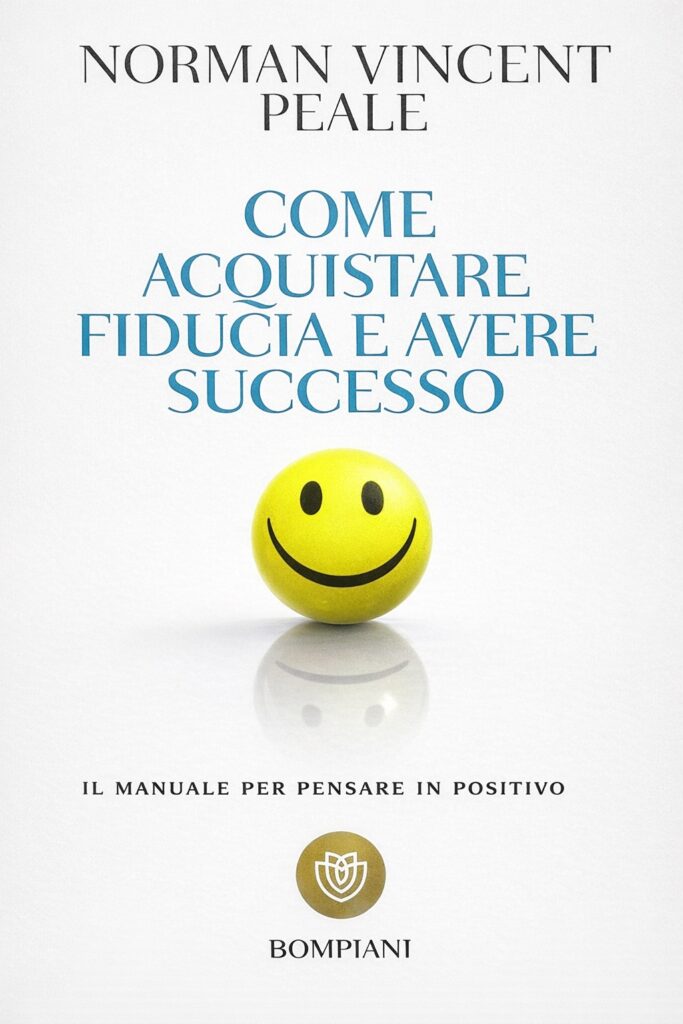 Ritratto della copertina del libro Come acquistare fiducia e avere successo di Norman Vincent Peale, classico sulla forza del pensiero positivo e sulla fiducia in sé – Il Meglio dei Libri