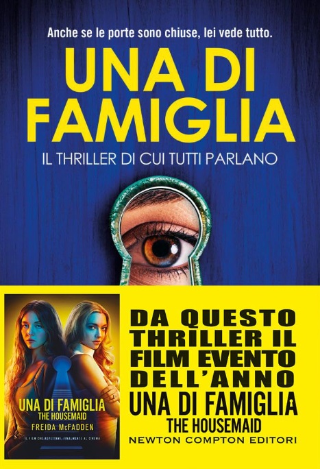 Ritratto della copertina del libro Una di famiglia di Freida McFadden, thriller psicologico su segreti domestici, identità e tensioni familiari – Il Meglio dei Libri