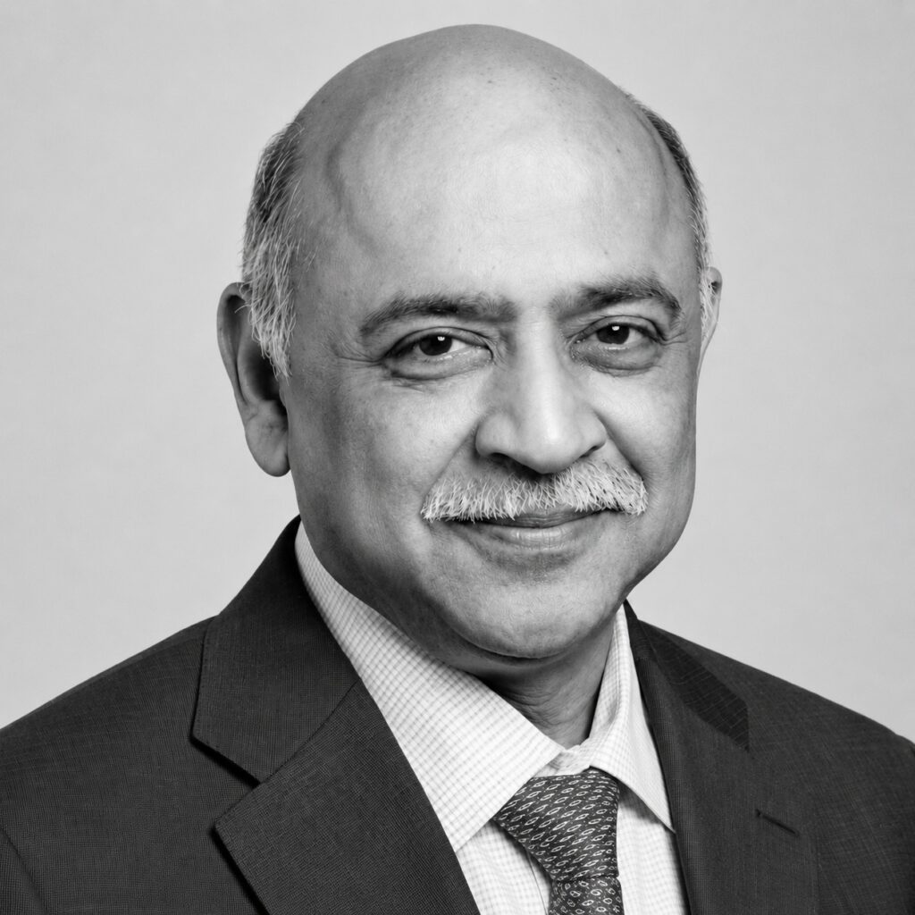 Ritratto di Arvind Krishna, amministratore delegato di IBM, noto per le sue frasi su innovazione, intelligenza artificiale, cloud e trasformazione digitale – Il Meglio dei Libri
