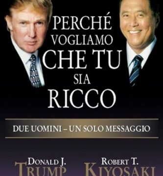 Ritratto della copertina del libro Perché vogliamo che tu sia ricco di Robert T. Kiyosaki e Donald J. Trump, opera su educazione finanziaria, mentalità imprenditoriale e ricchezza – Il Meglio dei Libri