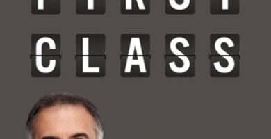 Ritratto della copertina del libro First Class. Il viaggio accanto a un milionario che ti cambierà la vita di Alfio Bardolla, dedicato a mentalità finanziaria, ricchezza e crescita personale – Il Meglio dei Libri