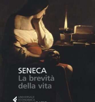 Ritratto della copertina del libro La brevità della vita di Lucio Anneo Seneca, opera filosofica sul tempo, la consapevolezza e il valore della vita – Il Meglio dei Libri