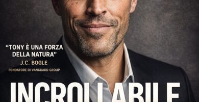Ritratto della copertina del libro Incrollabile di Anthony Robbins e Peter Mallouk, manuale sulla libertà finanziaria, la gestione del rischio e la disciplina emotiva negli investimenti – Il Meglio dei Libri