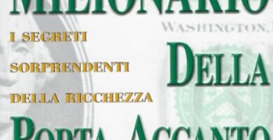 Ritratto della copertina del libro Il Milionario della Porta Accanto di Thomas J. Stanley e William D. Danko, opera sulle abitudini finanziarie e sul comportamento delle persone benestanti – Il Meglio dei Libri