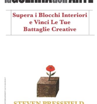 Ritratto della copertina del libro La guerra dell'arte: Supera i blocchi interiori e vinci le tue battaglie creative di Steven Pressfield, dedicato a creatività, disciplina e resistenza interiore – Il Meglio dei Libri