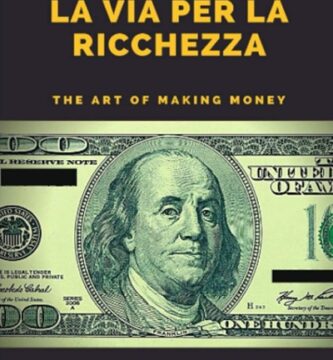 Ritratto della copertina del libro La Via per la Ricchezza. The Art of Making Money (Tradotto) di Benjamin Franklin, dedicato a ricchezza, disciplina e saggezza finanziaria – Il Meglio dei Libri