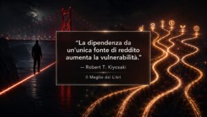 Robert Kiyosaki e il rischio nascosto di dipendere da una sola entrata