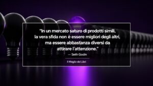 Seth Godin e l’importanza di distinguersi in un mondo pieno di alternative
