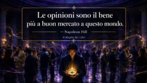 Napoleon Hill e il peso che diamo alle opinioni degli altri