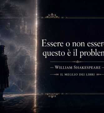 Ritratto simbolico di Amleto che riflette sul dubbio tra vivere e non essere nella tragedia di William Shakespeare.